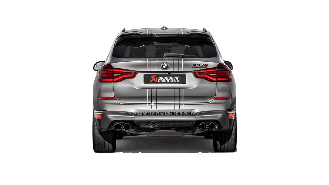 F9X X3M / X4M Titanium Slip-On Performance Exhaust