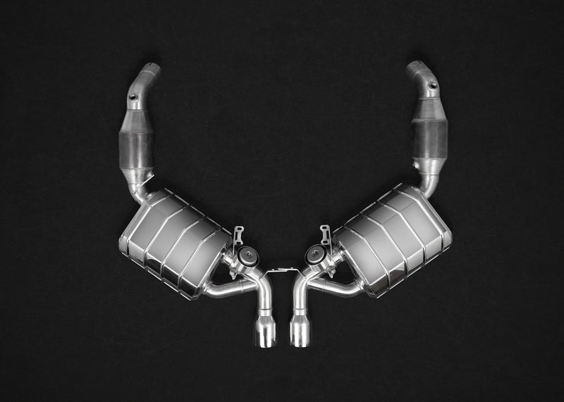 Porsche 987.2 Boxster/Cayman - Valved Exhaust + 250 Cell Sport Cats (CES3)