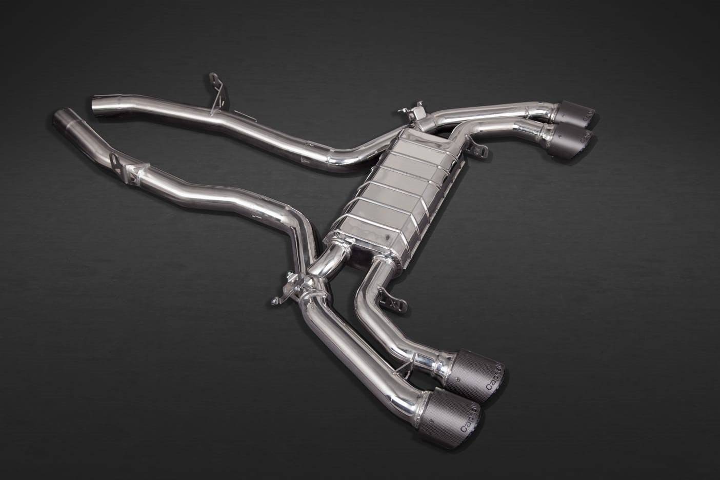 BMW X3M Competition (G01/F97) - Valved Exhaust, OPF Spare, MidPipes + Carbon Tips (OE Actuators)