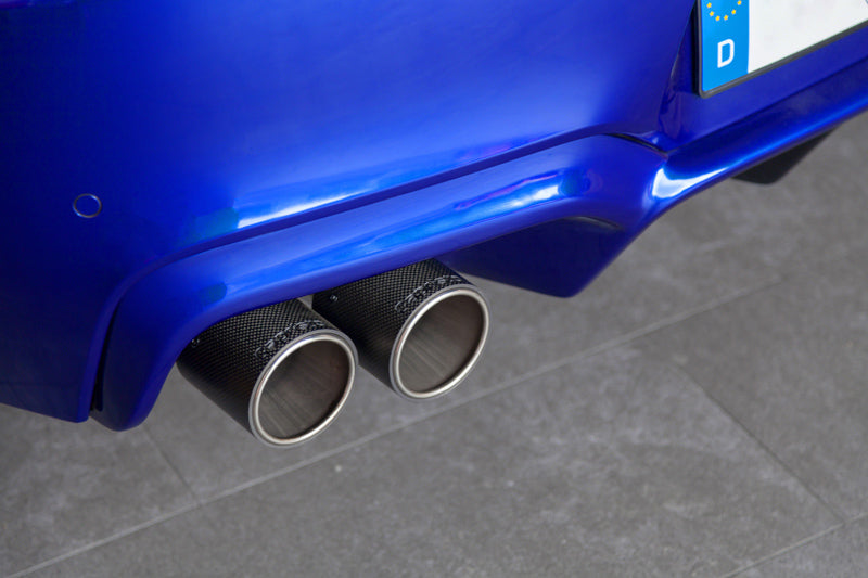 BMW M5 (F10) - Valved Exhaust, Mid-Pipes + Carbon Tips (CES3)
