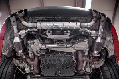 Porsche 991.2 Carrera/4/S - Valved Exhaust + 250 Cell Sport Cats (CES3)