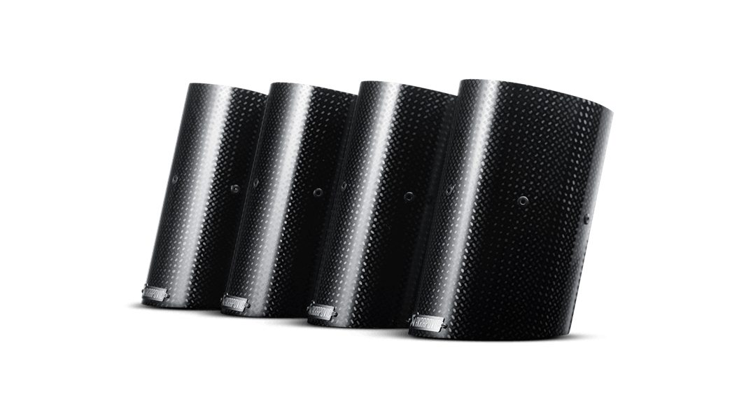 E92 / E93 M3 Evolution Exhaust System w/ Carbon Tail Pipe Set (Titanium)