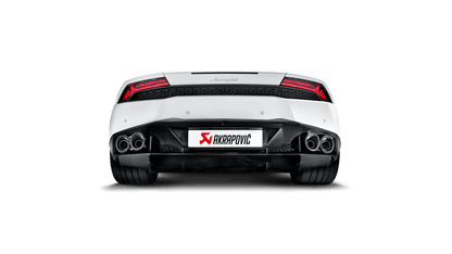 Huracan LP 610-4 Coupe / Spyder Slip-On Exhaust System w/ Carbon Tail Pipe Set (Titanium)