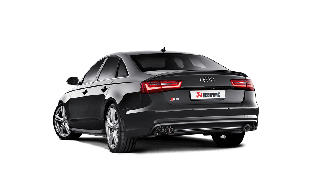 Audi C7 S7 Sportback Evolution Exhaust System w/ Carbon Tips (Titanium)