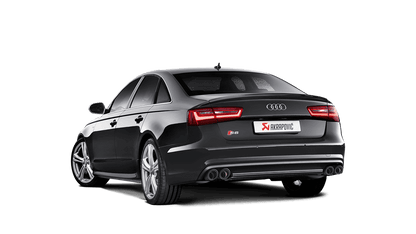 Audi C7 S7 Sportback Evolution Exhaust System w/ Carbon Tips (Titanium)