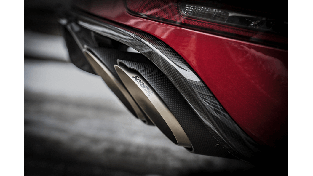 95B Macan Turbo Evolution Exhaust System (Titanium) w/ Tip Set