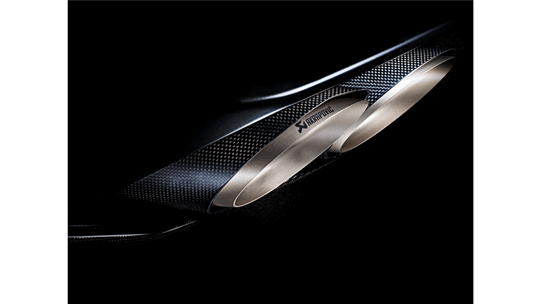 Huracan LP 610-4 Coupe / Spyder Slip-On Exhaust System w/ Carbon Tail Pipe Set (Titanium)