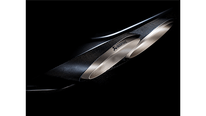 Huracan LP 610-4 Coupe / Spyder Slip-On Exhaust System w/ Carbon Tail Pipe Set (Titanium)