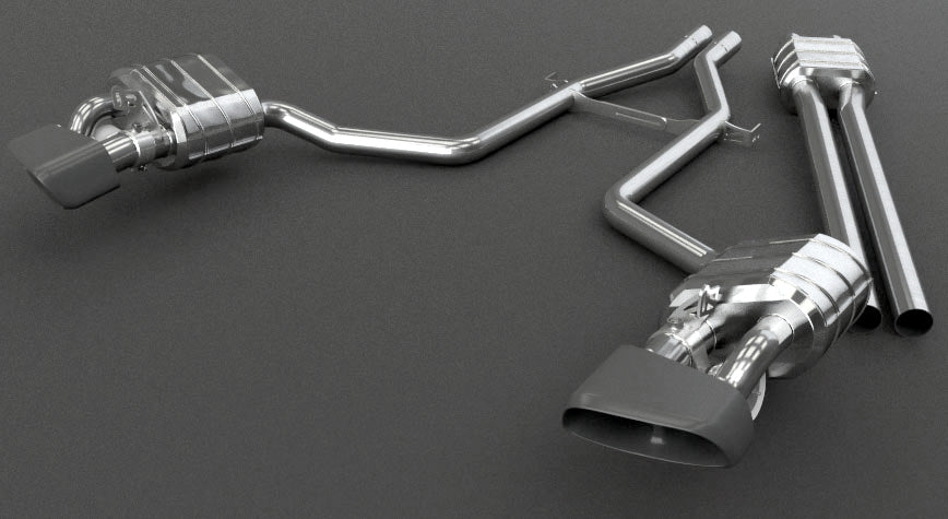 Porsche 970 Panamera Turbo/S - Valved Exhaust + MidPipes