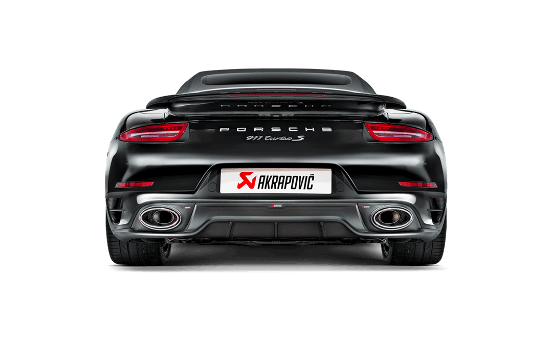 991 / 911 Turbo / S Slip-On Performance Exhaust