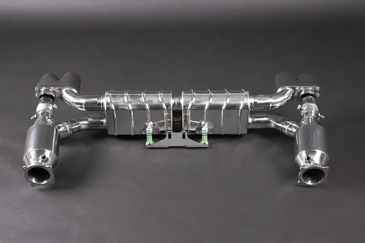 Porsche 997.1 Turbo/S/GT2/2RS - Valved Exhaust w Cat Spare Pipes (CES3)