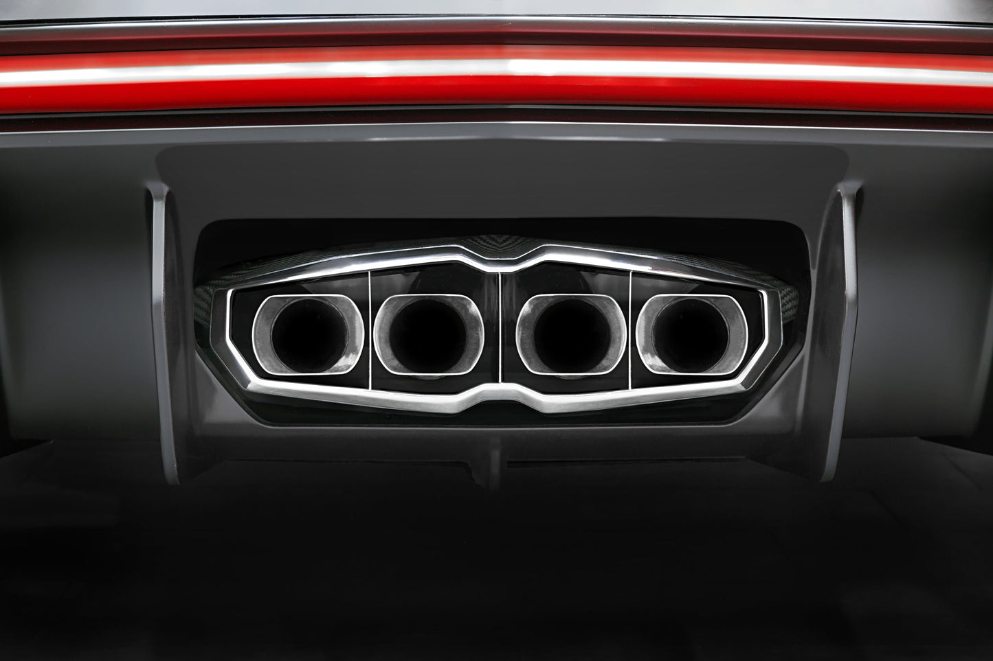 Lamborghini Aventador LP700/750SV - Carbon/Stainless Exhaust Frame