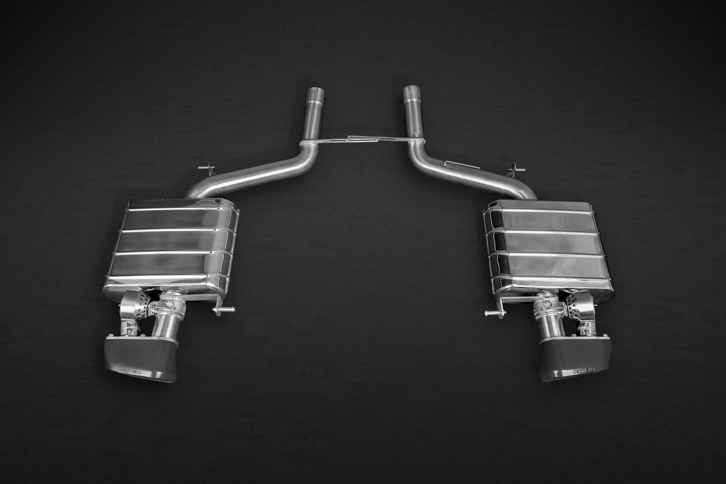 BMW 550i (F10) - ECE Valved Mufflers + Ceramic Tips (CES3)