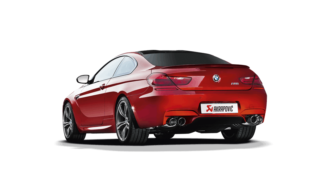 F12 / F13 M6 Evolution Exhaust System w/ Carbon Tail Pipe Set (Titanium)