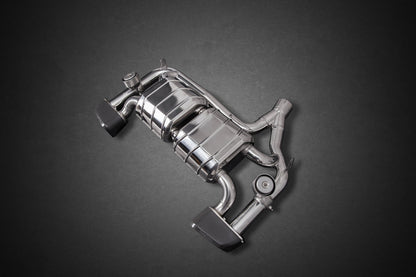 BMW 435i - Valved Exhaust with Middle Silencer Spare Pipes and Skirt Diffuser (CES3)