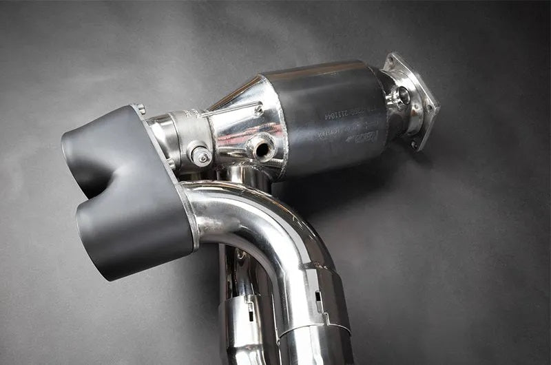 Porsche 997.2 Turbo/S - Valved Exhaust w 250 Cell Sport Cats (CES3)