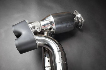 Porsche 997.2 Turbo/S - Valved Exhaust w 250 Cell Sport Cats (CES3)