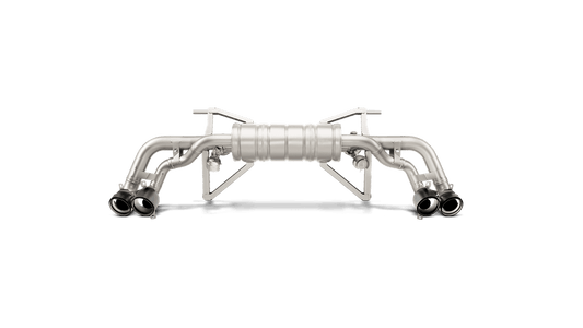 Huracan LP 610-4 Coupe / Spyder Slip-On Exhaust System w/ Carbon Tail Pipe Set (Titanium)