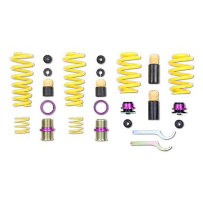 KW HEIGHT ADJUSTABLE SPRING KIT Porsche 911 (991.2) Carrera 2/4 S & GTS; Coupe + Convertible; with PDCC