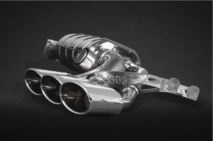 Mercedes AMG G63 (W463A) - ECE Valved Triple Mufflers (CES3)