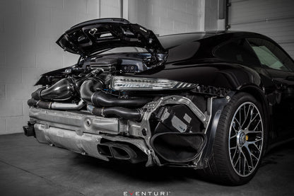 Eventuri Porsche 991 991.2 Turbo / Turbo S Black Carbon Intake System