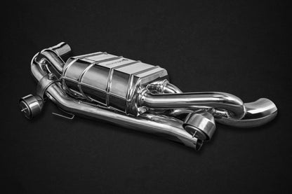 Porsche 992 Carrera/S/Turbo/Turbo S - Valved Exhaust + Cat Spare Pipes (OE Actuators)