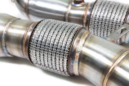 Audi 4.0T Catted Downpipes - S6 S7 RS7 A8 S8 - ARM Motorsports