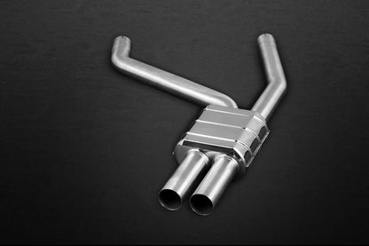 Porsche 958 Cayenne V8 Induction - ECE Valved Exhaust w Mid-Pipes (CES3)
