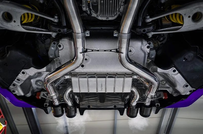BMW M2 (G87) - Valved Exhaust, MidSilencer Spare, 200 Cell OPF + Wicrom Tips (OE Actuators)