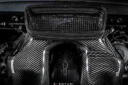 Eventuri Porsche 991 991.2 Turbo / Turbo S Black Carbon Intake System