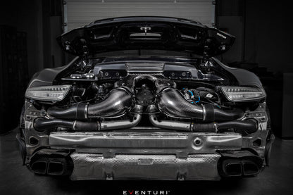 Eventuri Porsche 991 991.2 Turbo / Turbo S Black Carbon Intake System