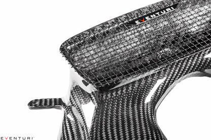 Eventuri Porsche 991 991.2 Turbo / Turbo S Black Carbon Intake System