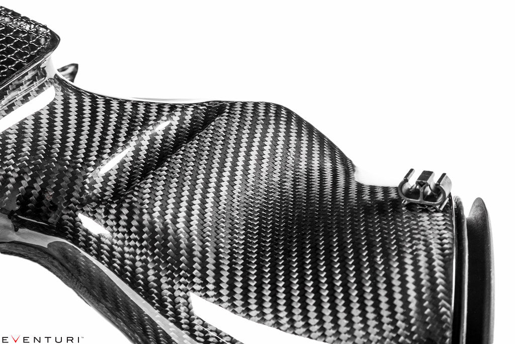 Eventuri Porsche 991 991.2 Turbo / Turbo S Black Carbon Intake System