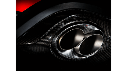 Audi C7 RS6 Avant Evolution Exhaust System w/ Carbon Tips (Titanium)