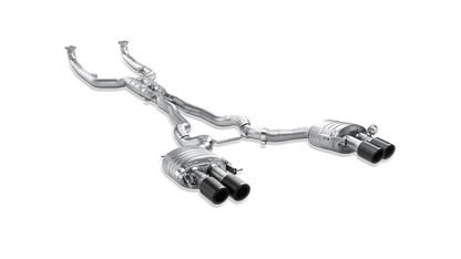 F10 M5 Evolution Exhaust System w/ Carbon Tail Pipe Set (Titanium)