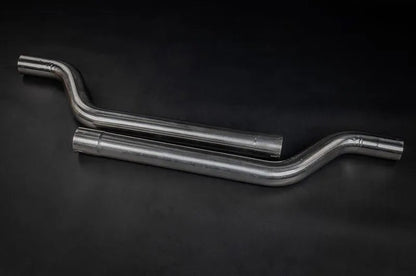 BMW M5 (F90) - Valved Exhaust, PreSilencer Spare Pipes + Wicrom Tips (CES3)