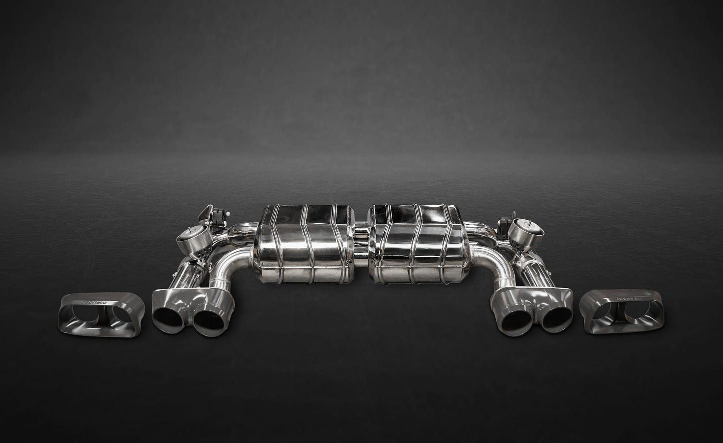 BMW 435i - Valved Exhaust with Middle Silencer Spare Pipes and Skirt Diffuser (CES3)