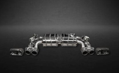 BMW 435i - Valved Exhaust with Middle Silencer Spare Pipes and Skirt Diffuser (CES3)