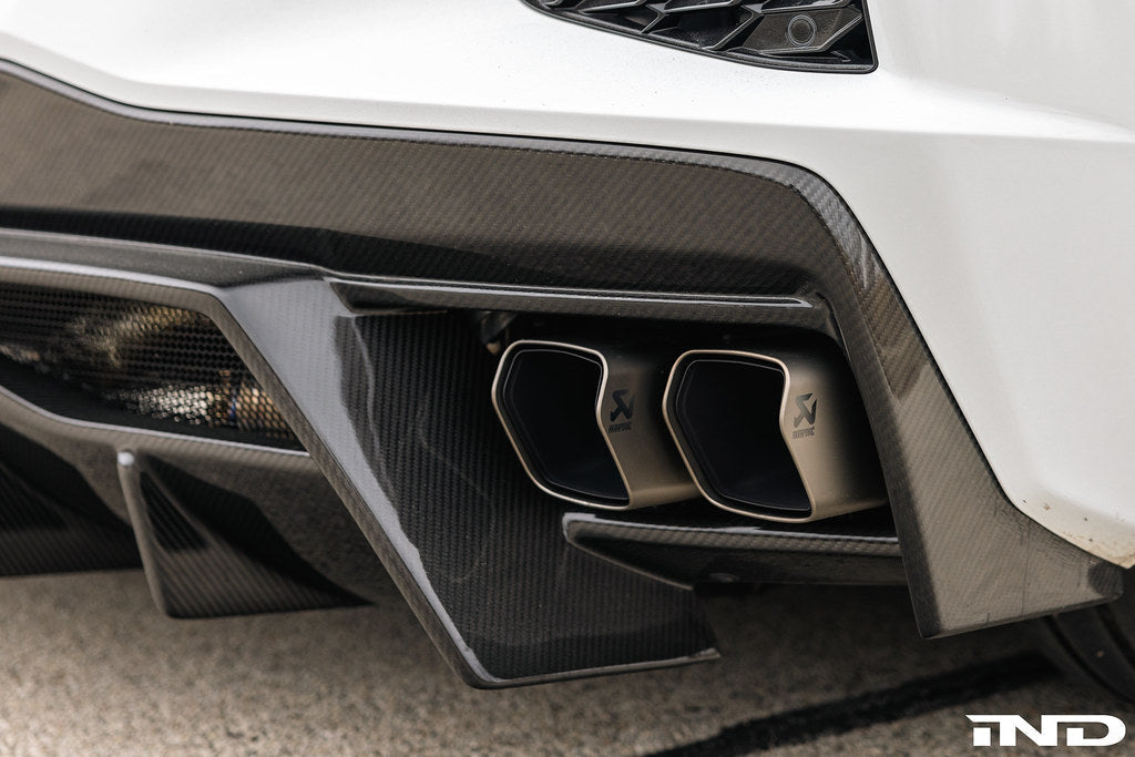 C8 Corvette Titanium Performance Exhaust - Slip-On Line