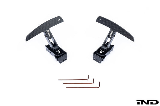 MadTrace Porsche Clubsport Magnetic Shift Paddle Set - Carbon