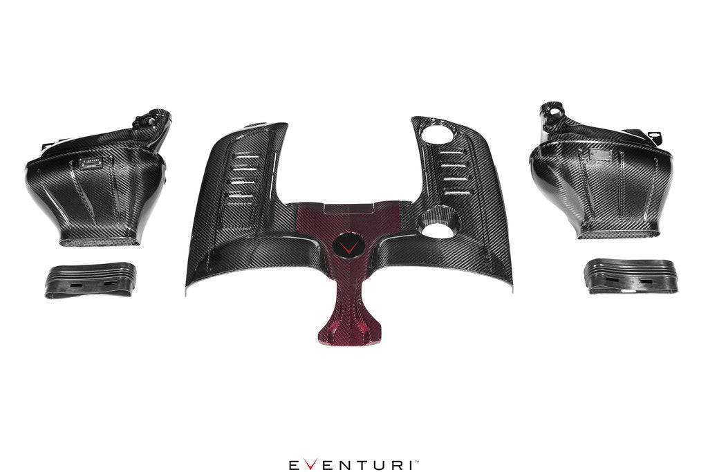 Eventuri Black Carbon Fiber Cold Air Intake for Mercedes-Benz G63 AMG 2025-2026