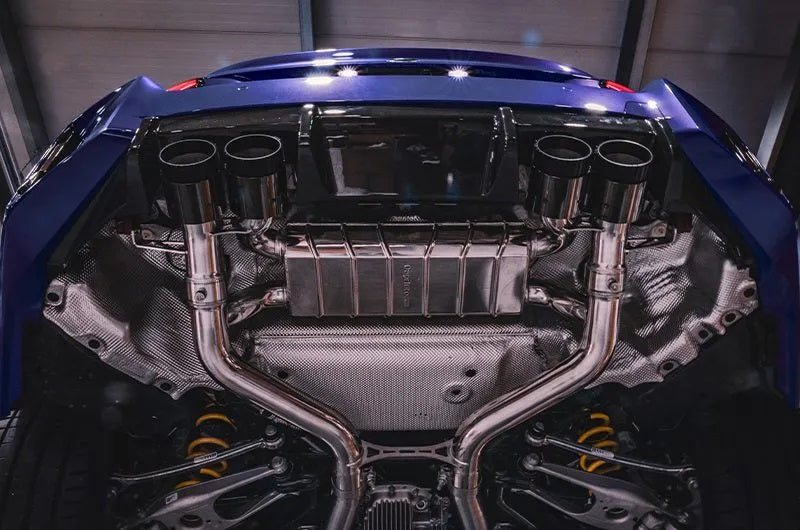 BMW M2 (G87) - Valved Exhaust, MidSilencer Spare, 200 Cell OPF + Wicrom Tips (OE Actuators)