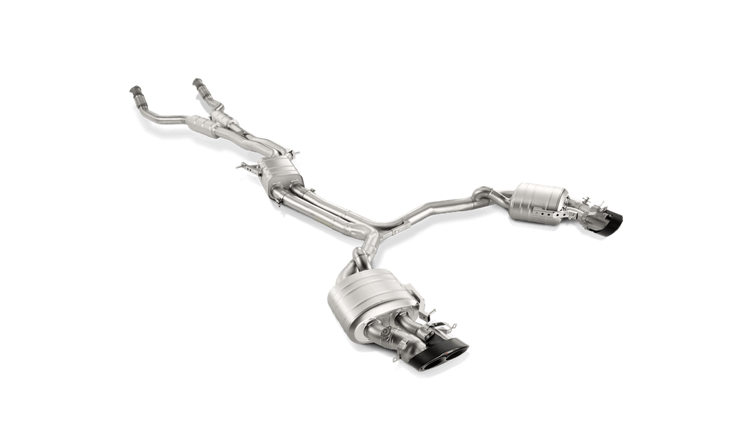 Audi C7 RS6 Avant Evolution Exhaust System w/ Carbon Tips (Titanium)