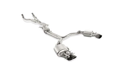 Audi C7 RS6 Avant Evolution Exhaust System w/ Carbon Tips (Titanium)