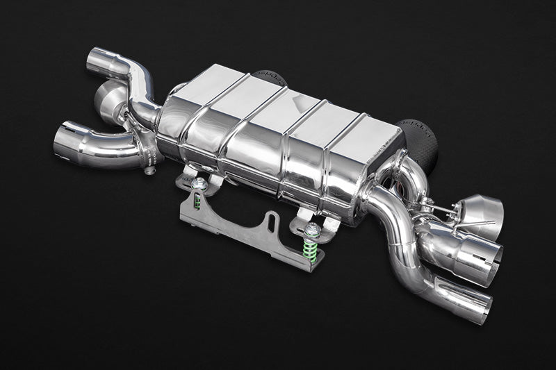 Porsche 991.2 Carrera/GTS - Valved Exhaust, 250 Cell Sport Cats + Carbon Tips