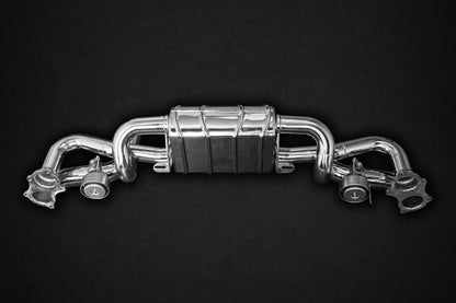 Porsche 718 Spyder/GTS/Cayman GT4 - Valved Exhaust (OEM tips)