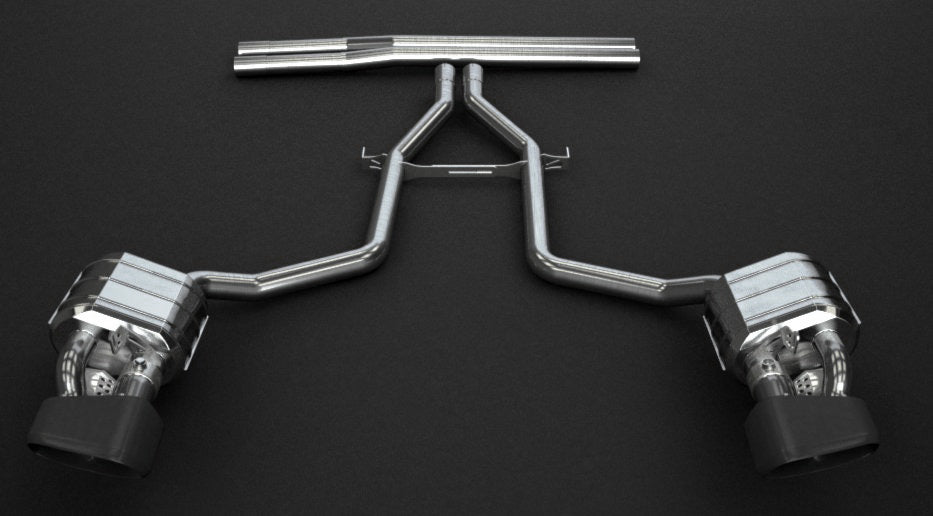 Porsche 970 Panamera Executive (Extended) (V8) S/4S/GTS - Valved Exhaust + MidPipes