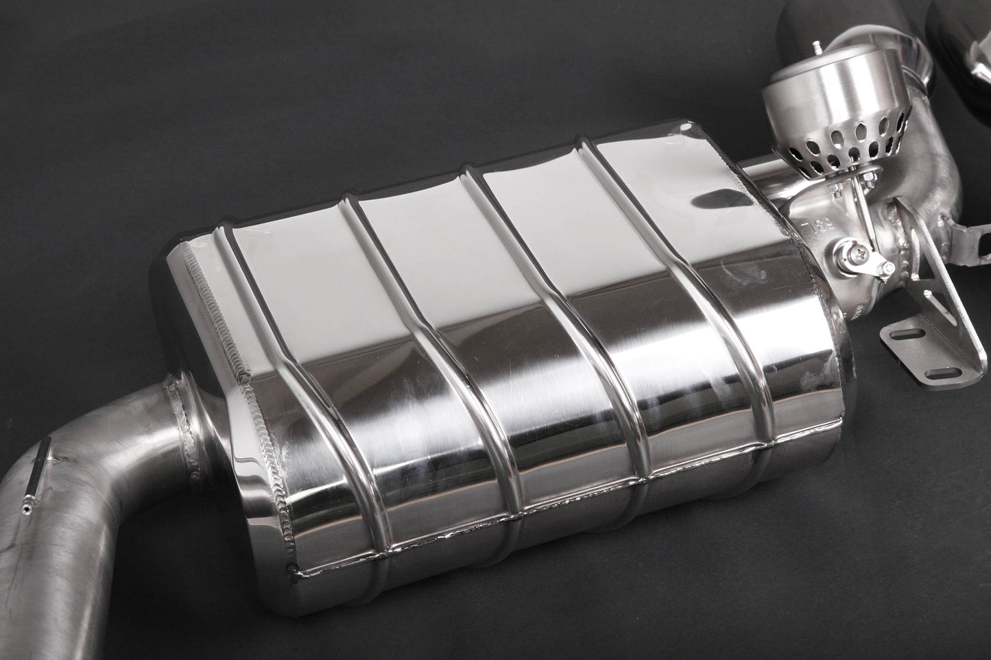 Porsche 981/982 Boxster/Cayman/GT4/718 - Valved Exhaust + Stainless Tips