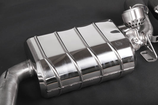 Porsche 981/982 Boxster/Cayman/GT4/718 - Valved Exhaust + Stainless Tips