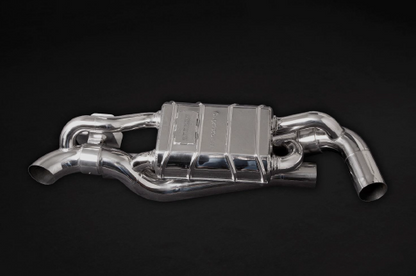 Porsche 992 Carrera/S/Turbo/Turbo S - Valved Exhaust Muffler for OEM Cats (OE Actuators)